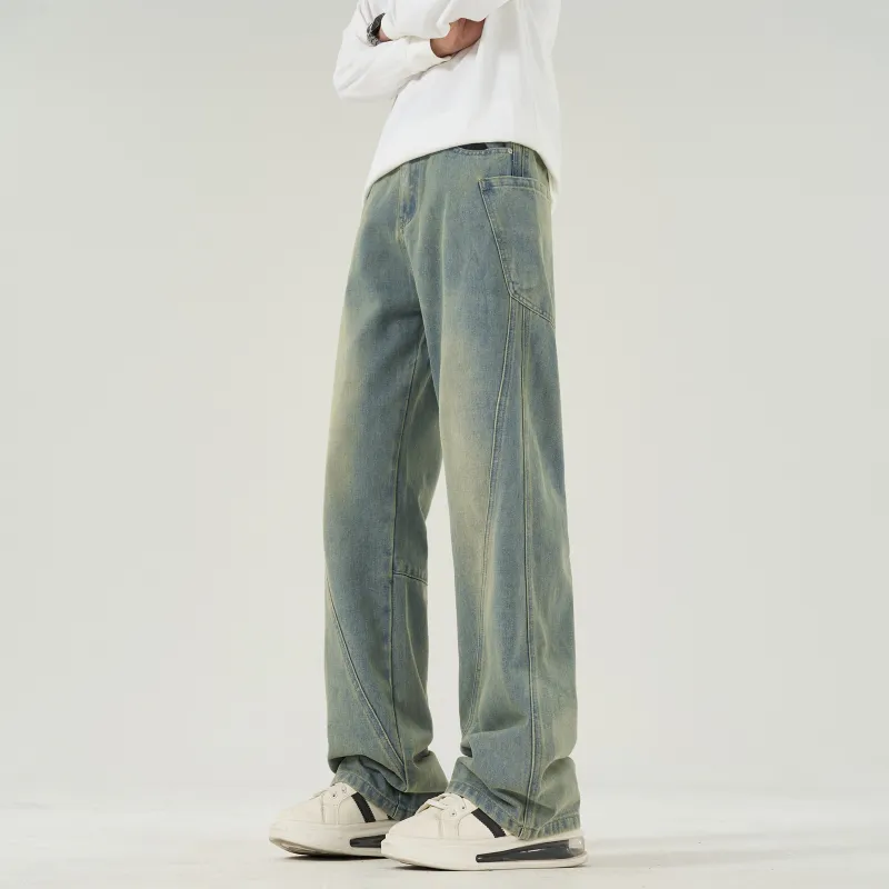 Caramella Jeans Unisex Vintage Blue-4