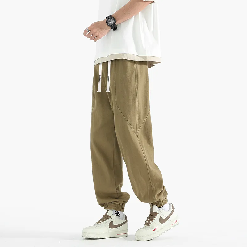 Caramella Casual Pants Unisex Black-7
