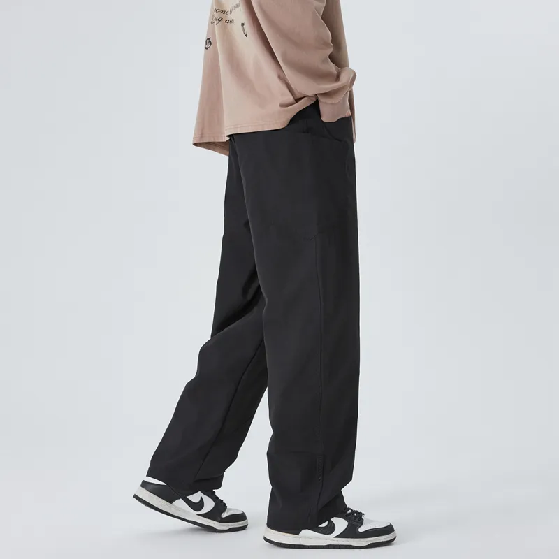 Caramella Casual Pants Unisex Black-1