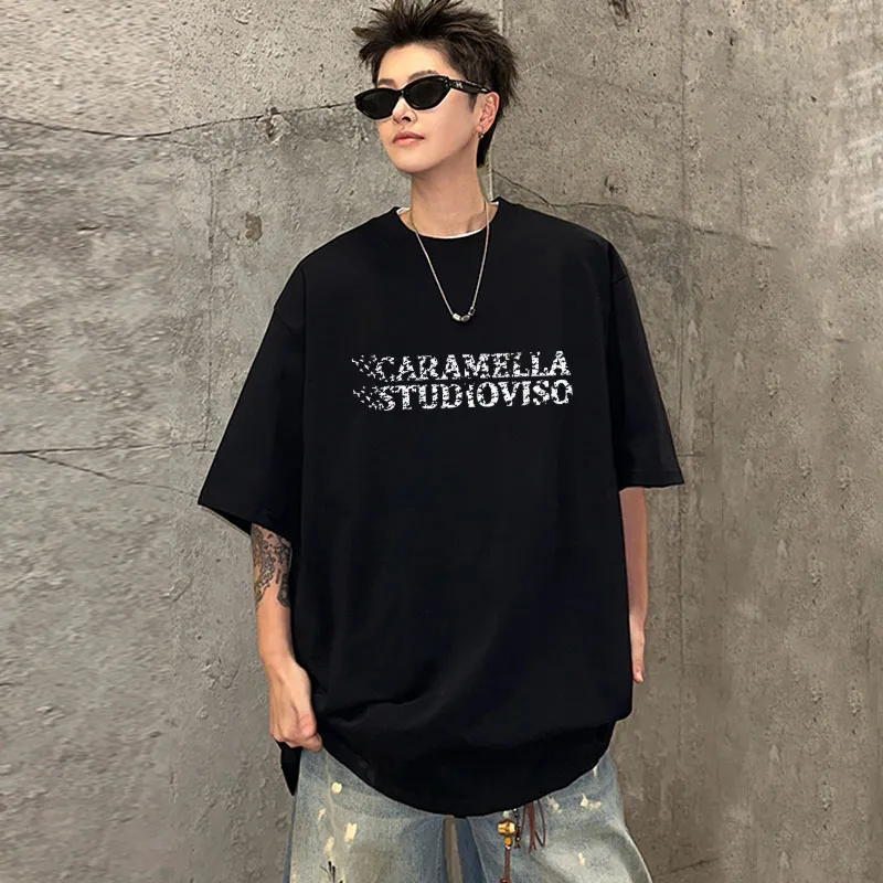 Caramella Drop Shoulder Sleeve T Shirt Unisex-7