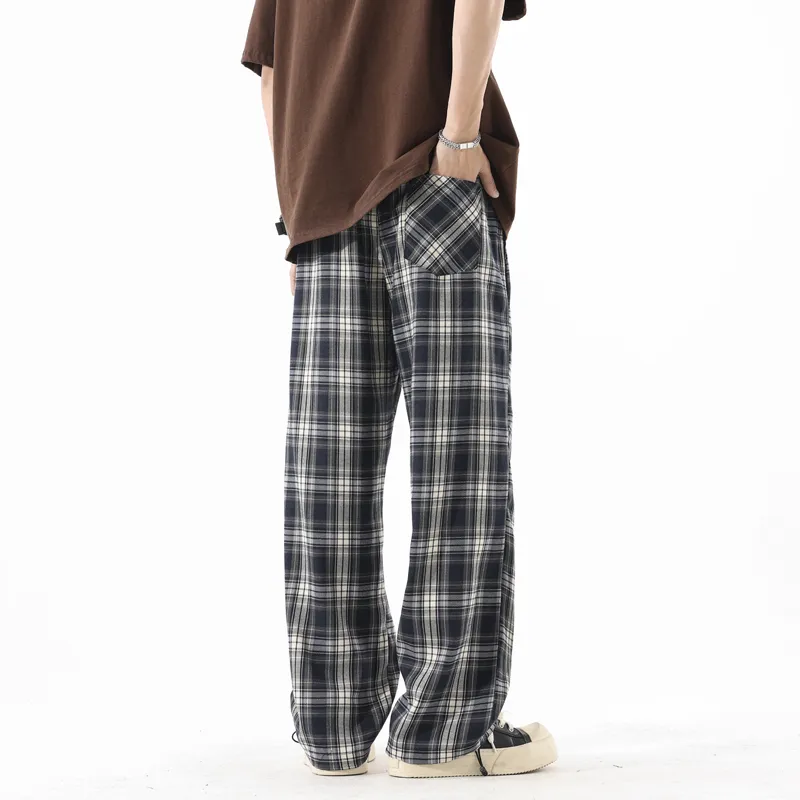 Caramella Casual Pants Unisex Dark Blue-5