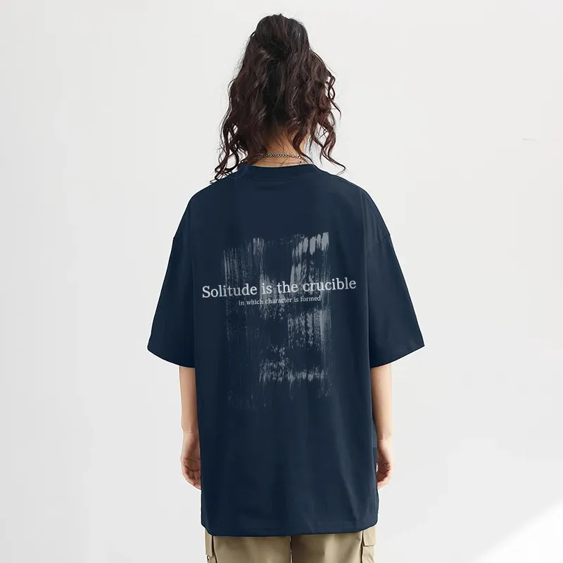 Caramella Drop Shoulder Sleeve T Shirt Unisex-4