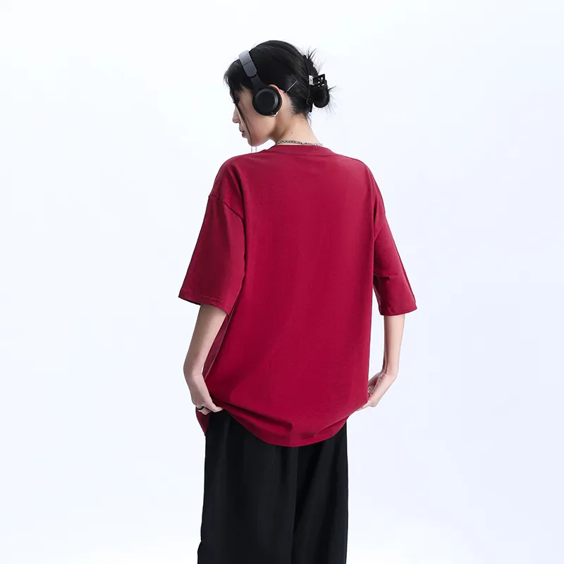 Caramella Drop Shoulder Sleeve T Shirt Women's-19