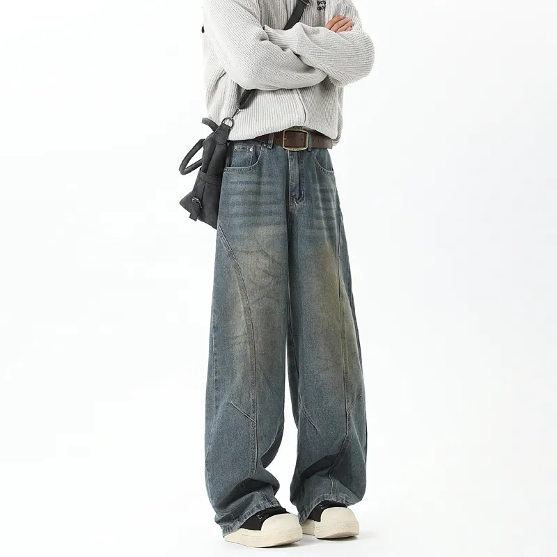 Caramella Jeans Unisex Vintage Blue-4