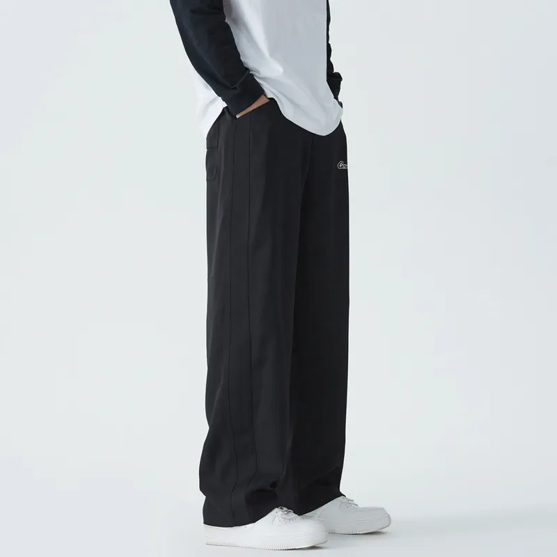 Caramella Casual Pants Unisex Black-4