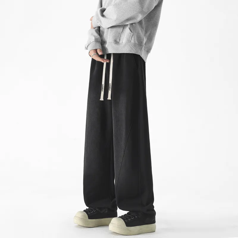 Caramella Casual Pants Unisex Black-3