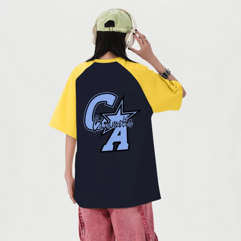 Caramella T Shirt Unisex Navy Blue-2