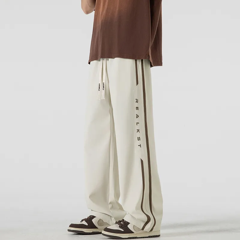 Caramella Casual Pants Unisex Khaki-3