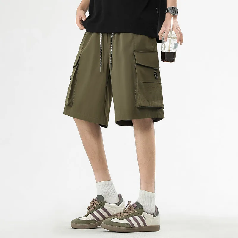 Caramella Cargo Shorts Unisex-27