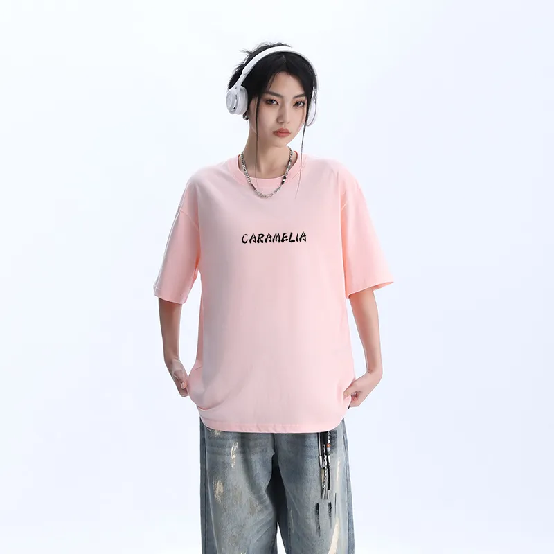 Caramella Drop Shoulder Sleeve T Shirt Women's-7