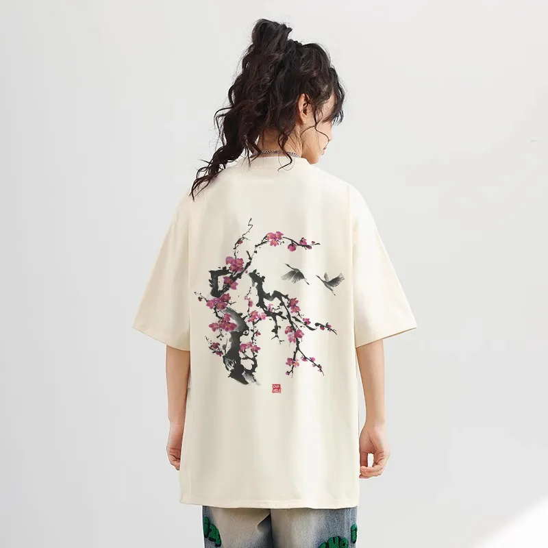 Caramella Drop Shoulder Sleeve T Shirt Unisex-15