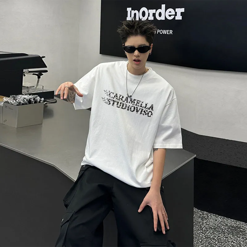 Caramella Drop Shoulder Sleeve T Shirt Unisex-2