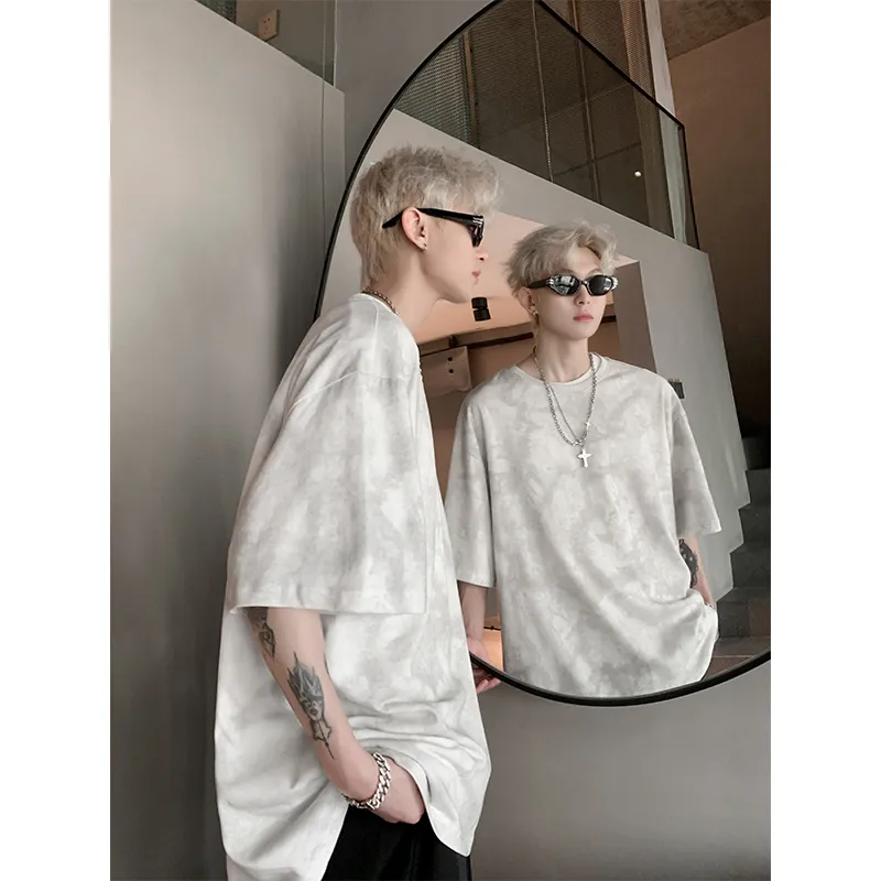 Caramella Drop Shoulder Sleeve T Shirt Unisex-4