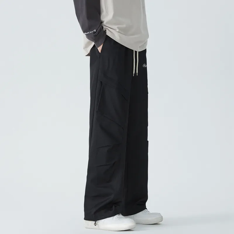 Caramella Cargo Pants Unisex Black-3