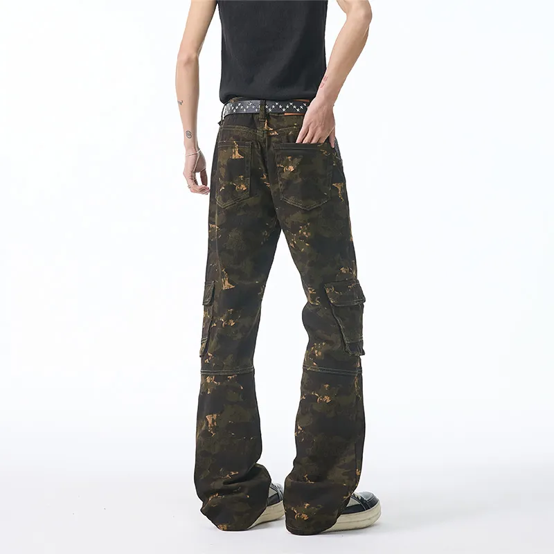 Caramella Casual Pants Unisex Camouflage-4