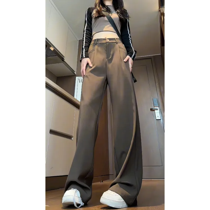 Caramella Suit Trouser Unisex Coffee-5