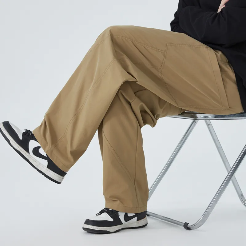 Caramella Casual Pants Unisex Black-9