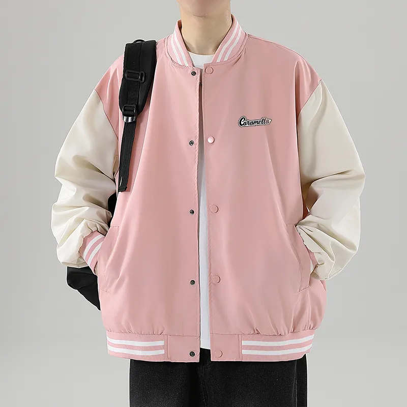 Caramella Baseball Jacket Unisex-17