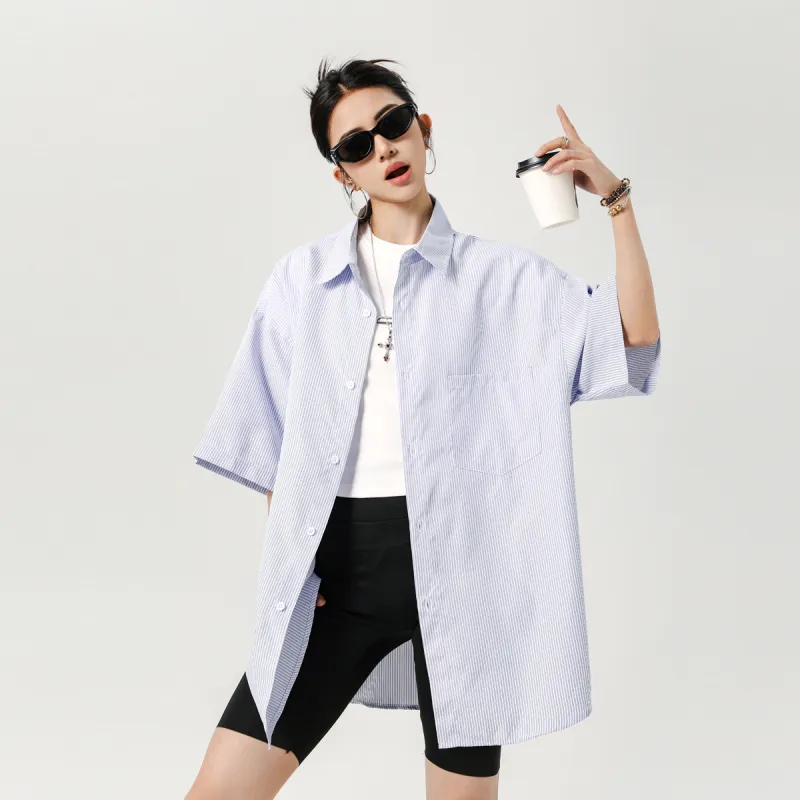 Caramella Shirts Women's Blue-4