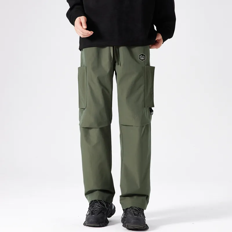Caramella Cargo Pants Unisex Black-6