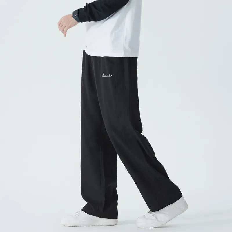 Caramella Casual Pants Unisex Black-3
