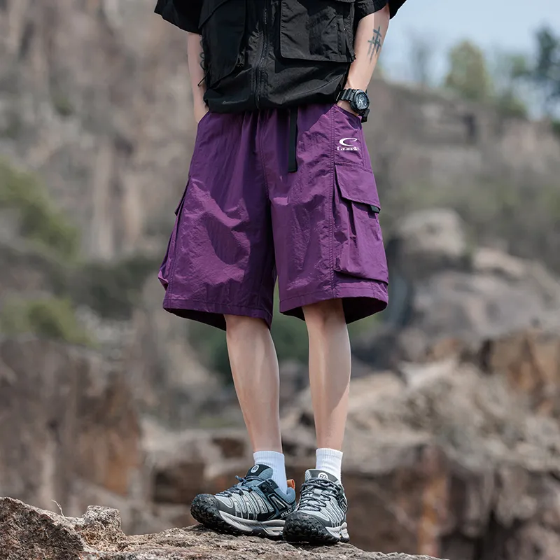 Caramella Cargo Shorts Unisex-4