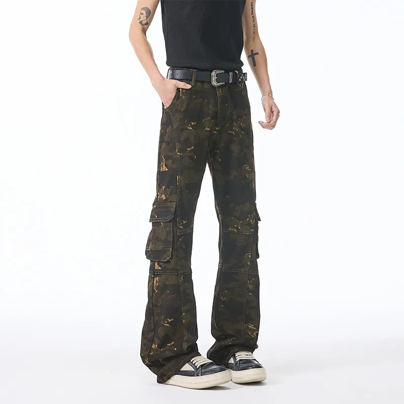 Caramella Casual Pants Unisex Camouflage-2