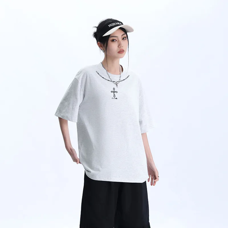 Caramella Drop Shoulder Sleeve T Shirt Women's-6
