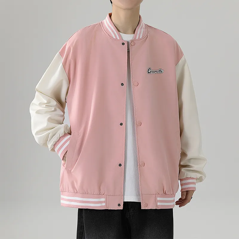 Caramella Baseball Jacket Unisex-14