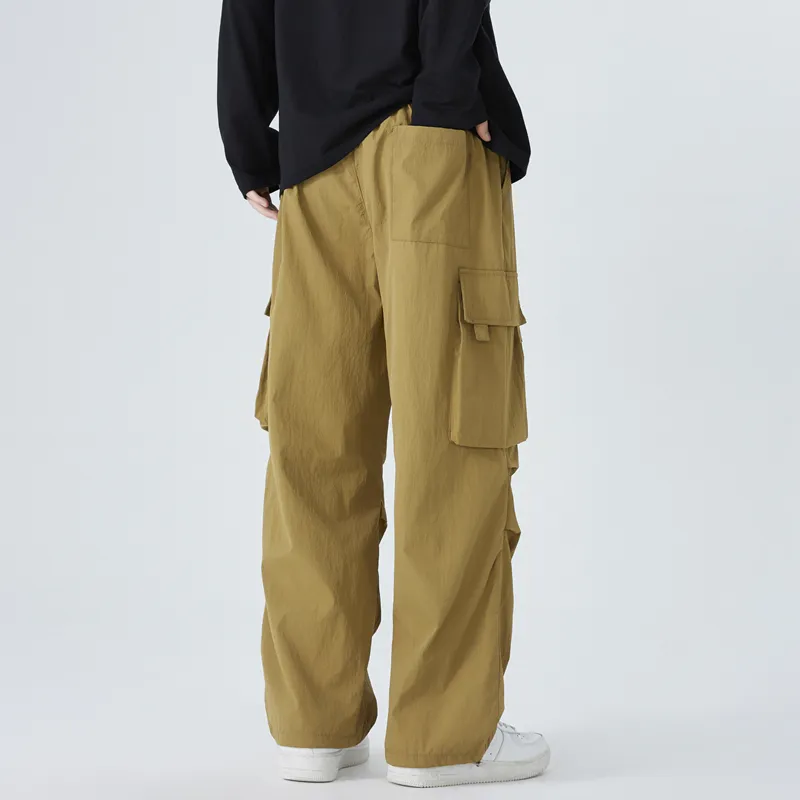 Caramella Casual Pants Unisex White Jade Color-12