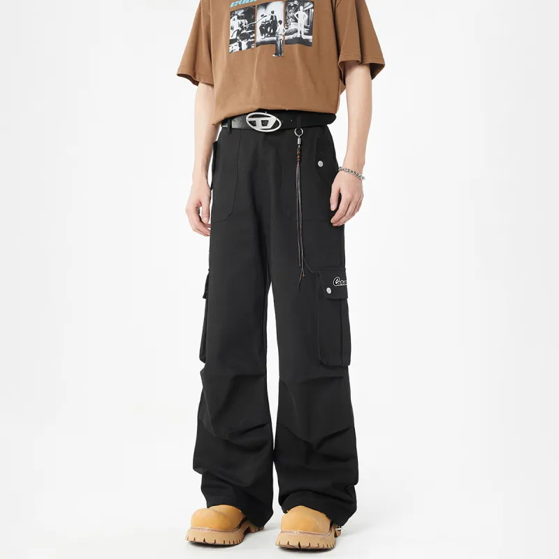 Caramella Cargo Pants Unisex Black-2