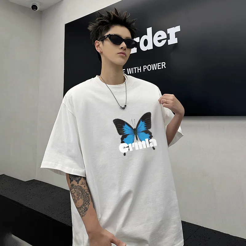 Caramella Drop Shoulder Sleeve T Shirt Unisex-16