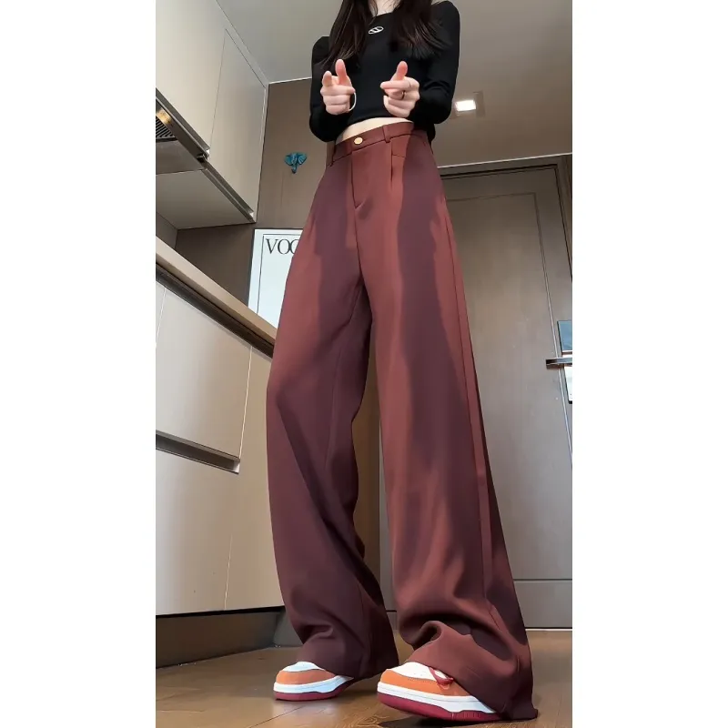 Caramella Suit Trouser Unisex Coffee-29