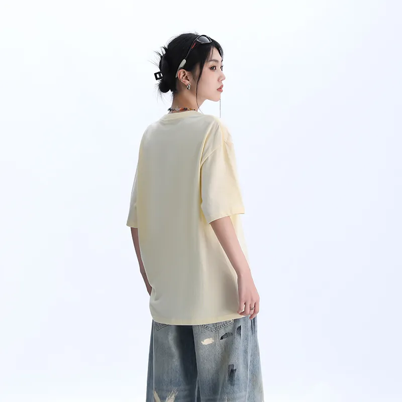 Caramella Drop Shoulder Sleeve T Shirt Women's-23