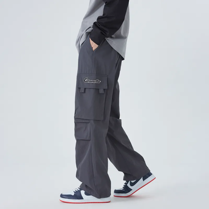 Caramella Casual Pants Unisex White Jade Color-17