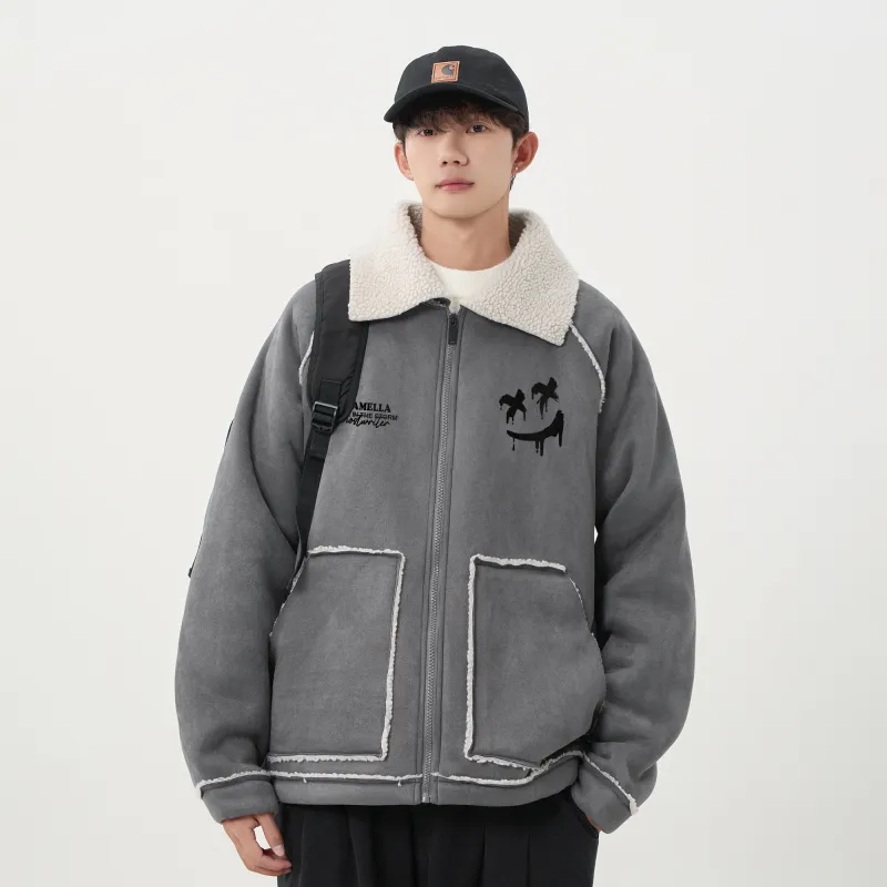 Caramella Velvet feel Coat Unisex-18