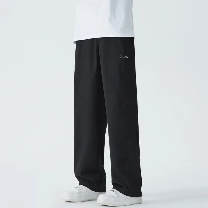 Caramella Casual Pants Unisex Black-2