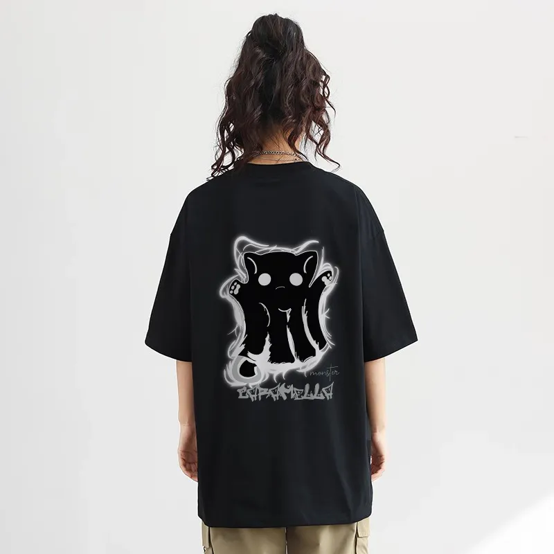 Caramella T Shirt Unisex Navy Blue-5