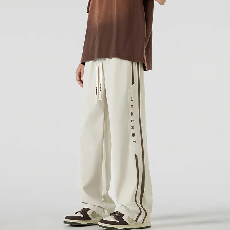 Caramella Casual Pants Unisex Khaki-2