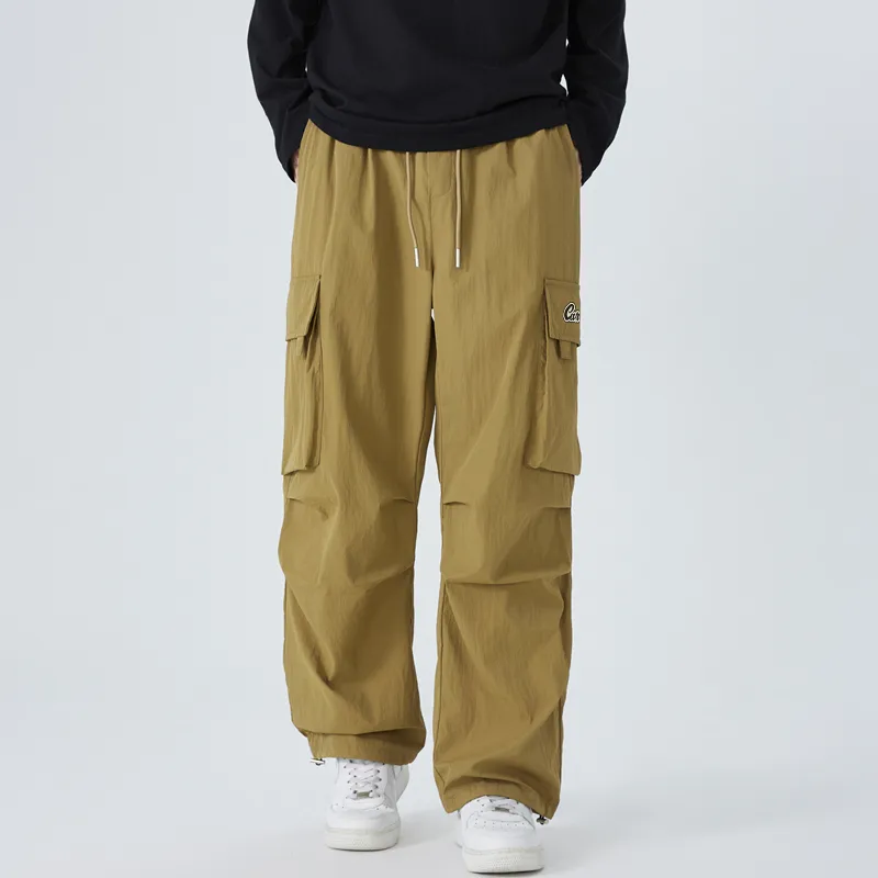 Caramella Casual Pants Unisex White Jade Color-11