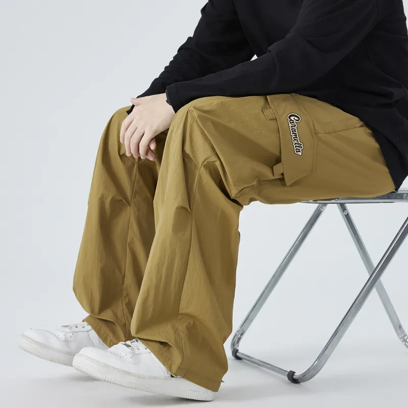 Caramella Casual Pants Unisex White Jade Color-14