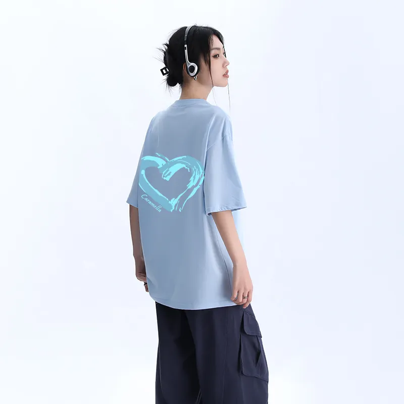 Caramella Drop Shoulder Sleeve T Shirt Women's-51