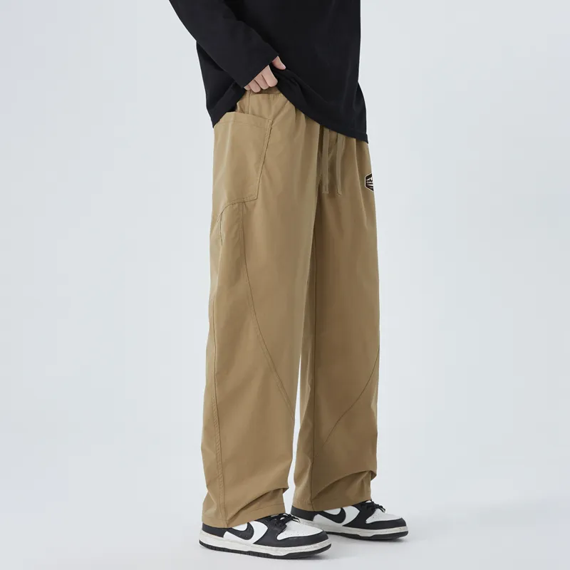 Caramella Casual Pants Unisex Black-8