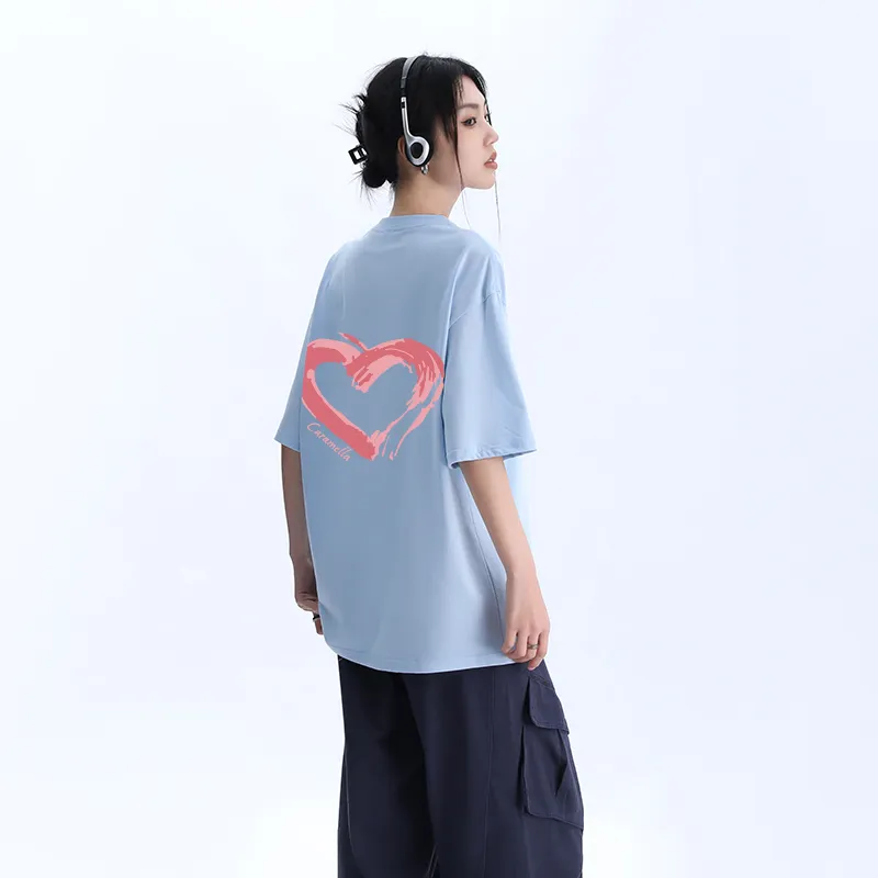 Caramella Drop Shoulder Sleeve T Shirt Women's-27