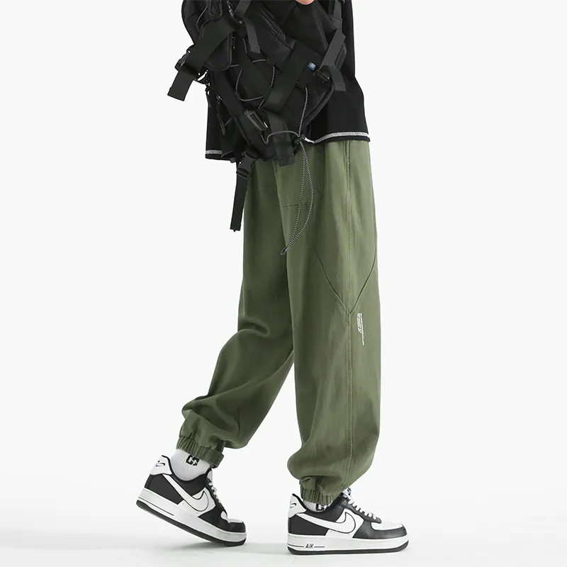 Caramella Casual Pants Unisex Black-5