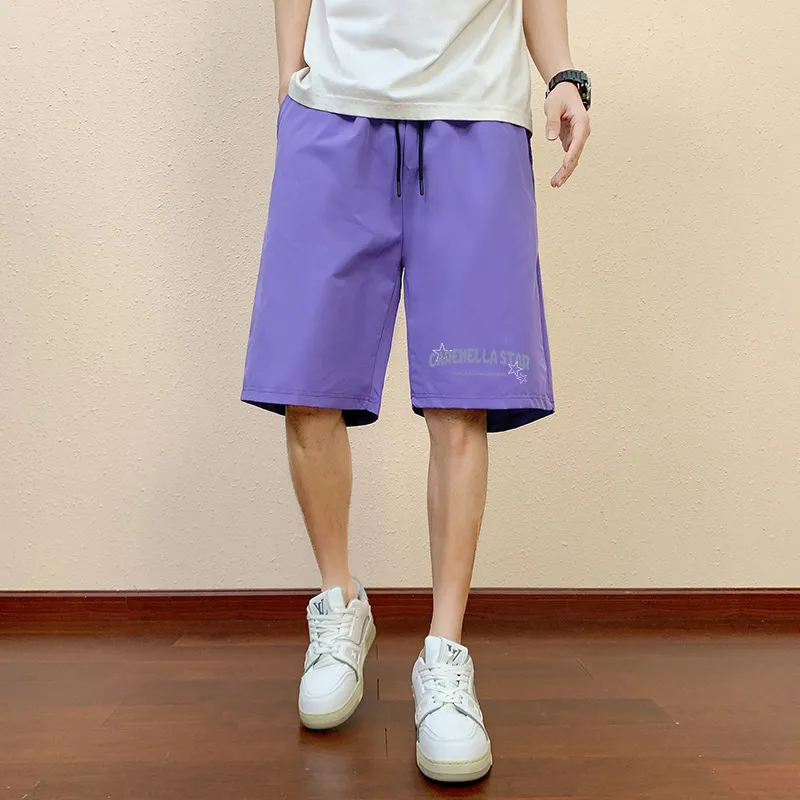 Caramella Casual Shorts Unisex Gray-19