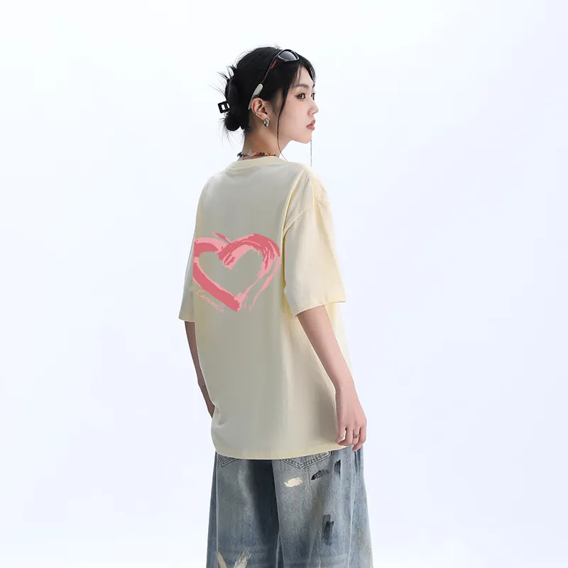 Caramella Drop Shoulder Sleeve T Shirt Women's-23