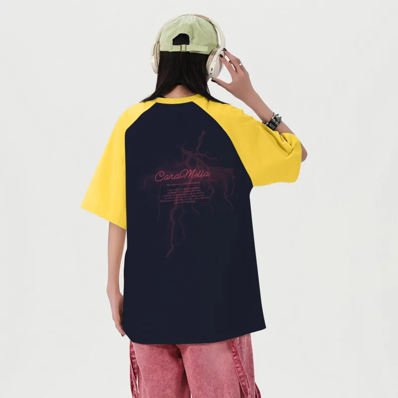 Caramella T Shirt Unisex Navy Blue-2