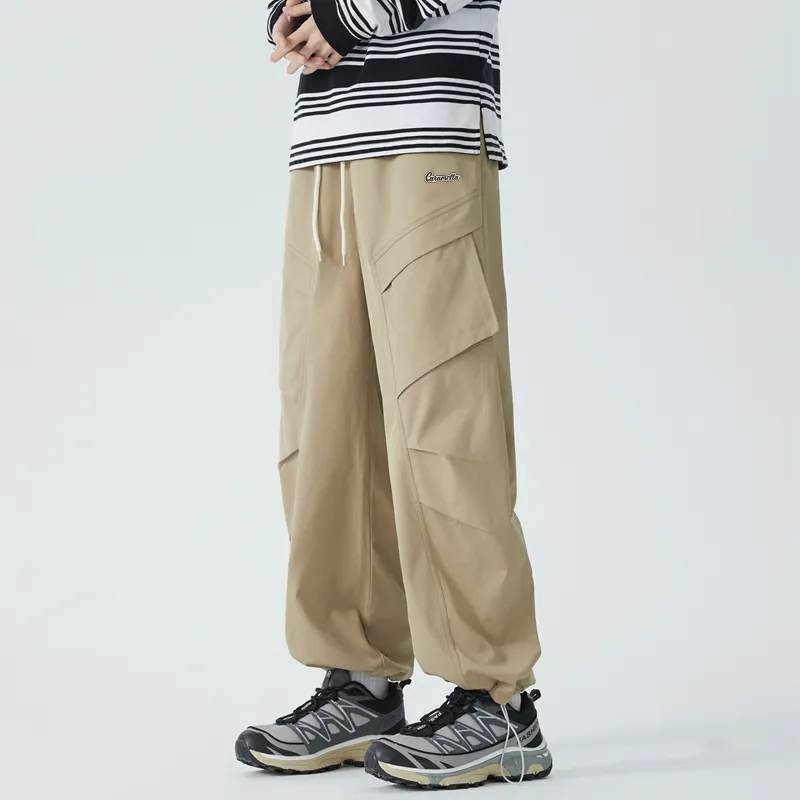Caramella Cargo Pants Unisex Black-14