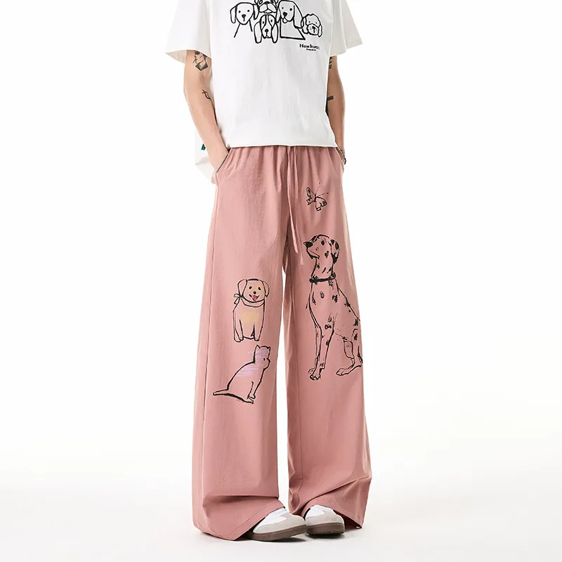 Caramella Casual Pants Unisex-11